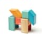Tegu Magnetic Wooden Blocks, 24-Piece Set, Sunset 24P-SNS-508T - alternate 3